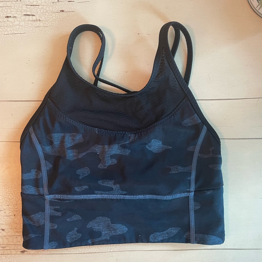 Lululemon high neck long line sports bra 4
